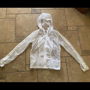 Lululemon Transparent-See Thru Jacket Size 6